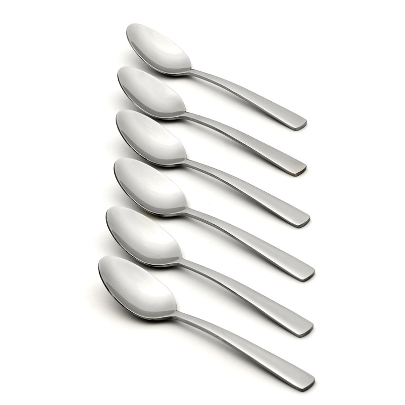 Oneida Nocha Everyday Flatware Cocktail Spoons, Set of 6 18/0