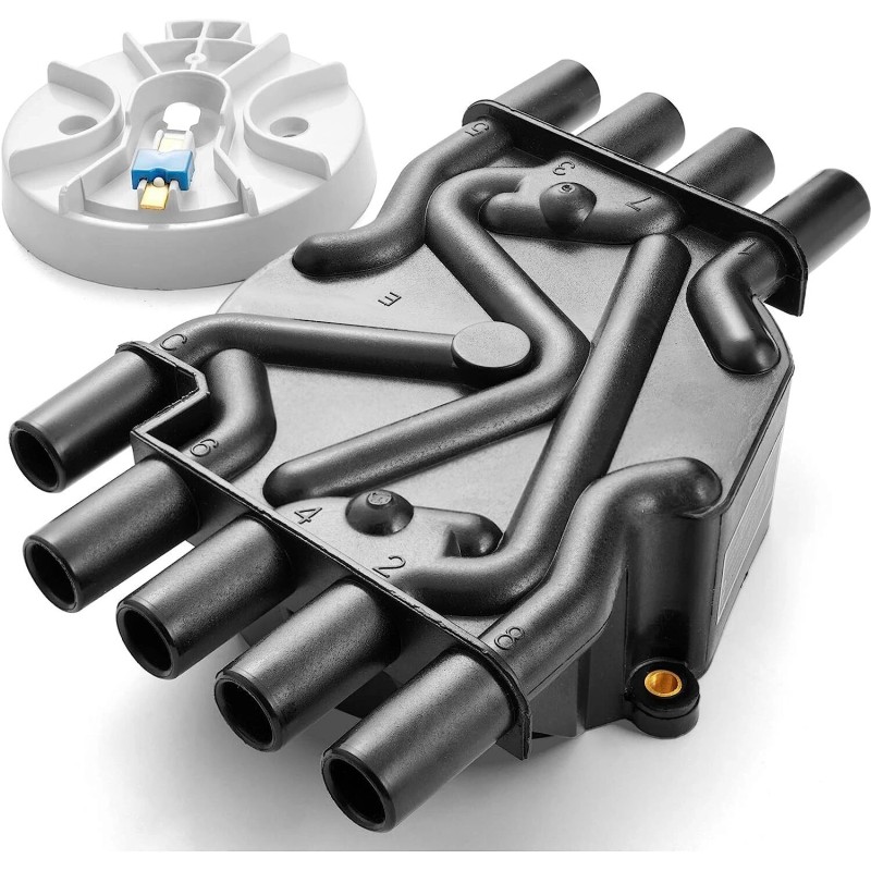 Bravex Distributor Cap and Rotor Kit Brass Terminals For Chevy