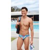 Speedo Men's Printed One Brief - Retro Floral - Turkish