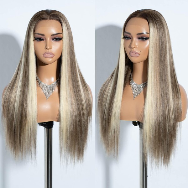Joedir 13x4x4 Lace Frontal Wig 26 Inches Long Straight Free
