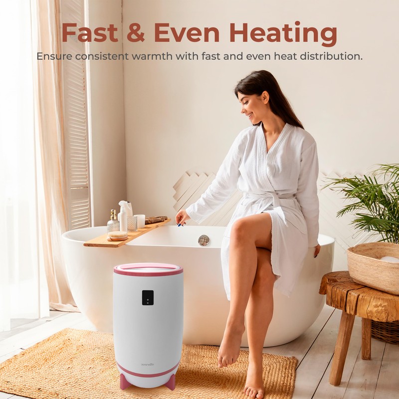 SereneLife Portable Towel and Blanket Warmer – Towel Heater for