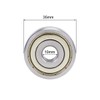 sourcing map 6300ZZ Deep Groove Ball Bearing 10x35x11mm Double Shielded