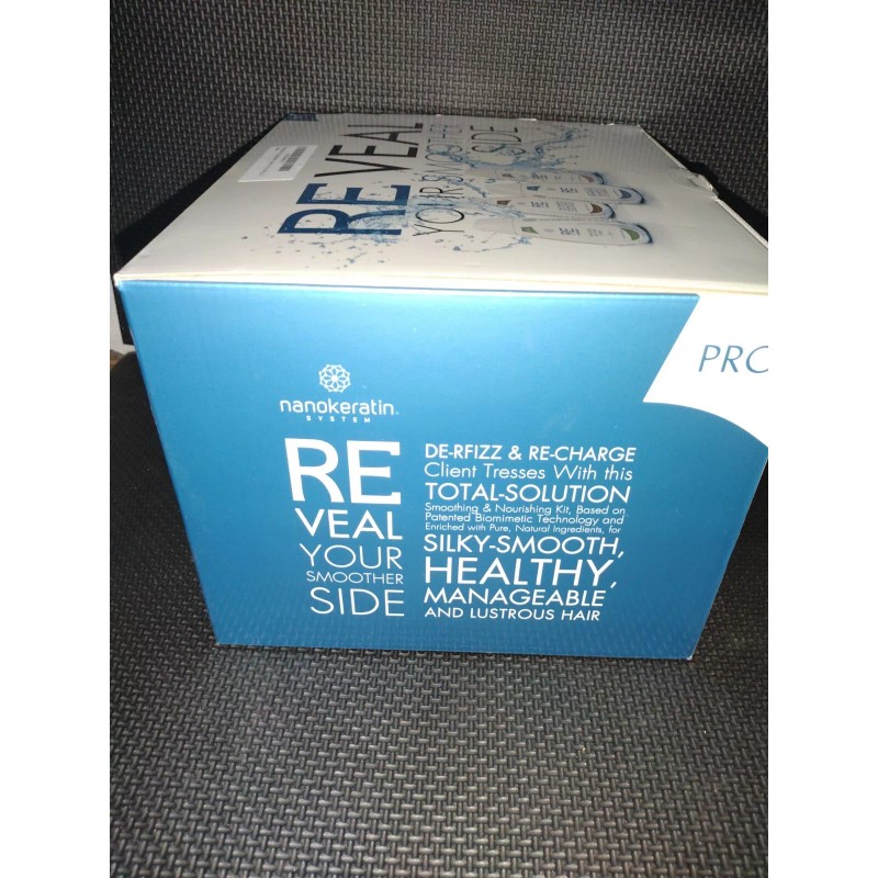 NANOKERATIN SYSTEM RE VEAL YOUR SMOOTH SIDE PRO KIT NEW