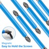 Cjueiom 10Pcs Magnetic PH2 Screwdriver Bits Set, Anti Slip Phillips