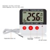 Gellvann Digital Freezer/Fridge Thermometer with Magnet and Stander Digital Freezer
