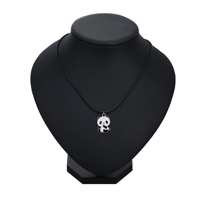 Winssigma Panda Necklace, Lovely Panda Keychain Panda Bracelet Panda Jewelry(Baby
