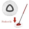 Tidy Monster 6 Pack Mop Replacement Heads for Spin Mop,