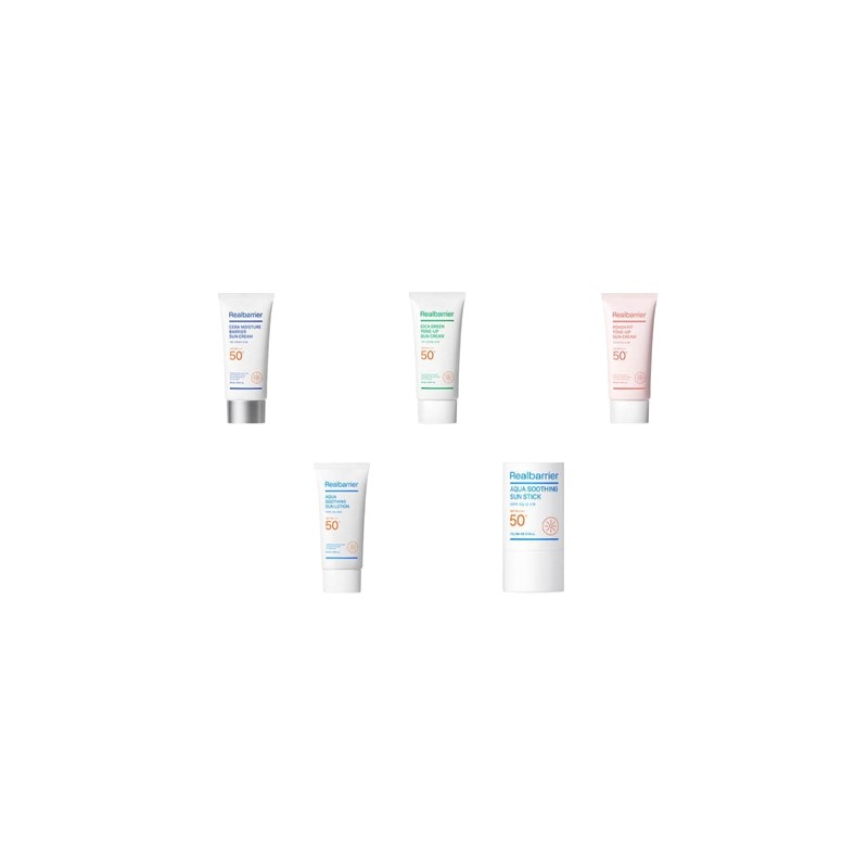 Real Barrier Cera Moisture Barrier Sunscreen SPF50+ PA++++, 50ml, 2-Pack