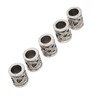 20PCS Beard Beads Retro Alloy Multipurpose Hair Tube Beads for