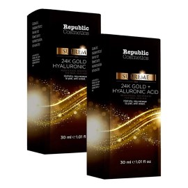 cido Hialurnico Supreme Republic Cosmetics Facial Oro 24k Todo Tipo De Piel Danoche                                                                   