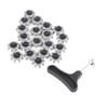 20Pcs Golf Shoe Spikes Golf Shoe Replacement Cleats Pins Removable