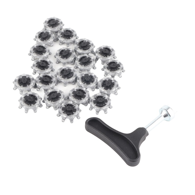 20Pcs Golf Shoe Spikes Golf Shoe Replacement Cleats Pins Removable