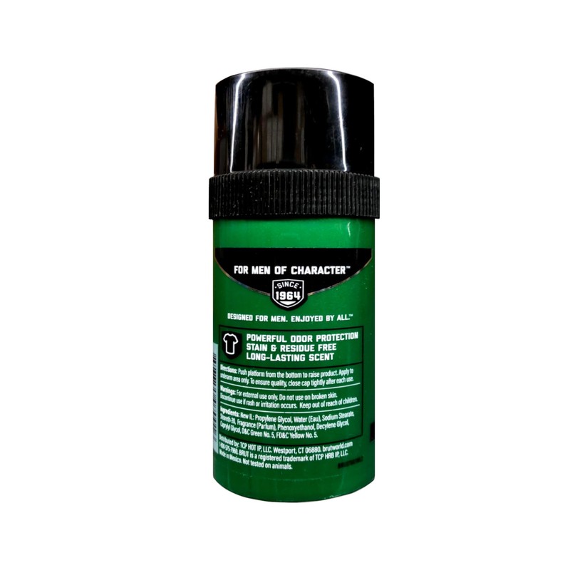 BRUT Classic Round Stick Deodorant 2.7 Ounces (Pack of 3)