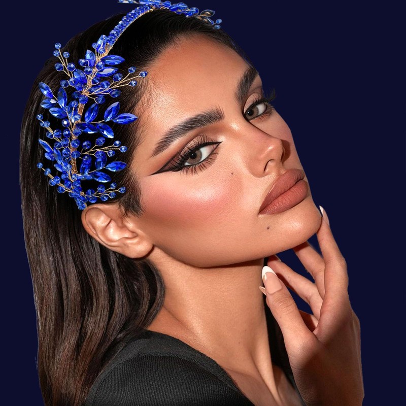 WONRLUA - Piezas de pelo de boda para novias, accesorios