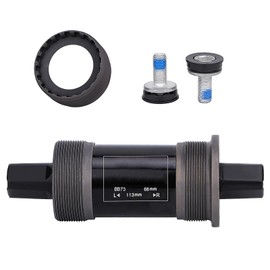 Cisolen Bottom Bracket Bicycle Inner Bracket BSA 68 mm Square BSA Square Bottom Bracket Housing Bottom Bracket Axles for Bicycle Axle for Crankset Bicycle Accessories
