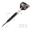 Cuesoul Dragon Deluxe Brass Steel Darts, 21 Grams