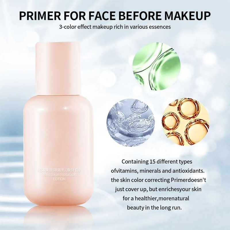 WAJJYM Face Primer,Primer for Face before Makeup,Infused SHEA BUTTER Niacinamide