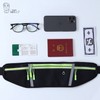 Multi-Pocket Running Belt Flip Belt Marathon Waist Pack for Hiking Cycling 5ea