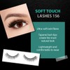 Ardell Adele - False eyelashes Soft Touch 156 Black (4