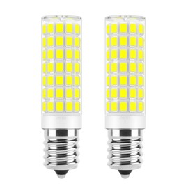 E17 LED Bulb ETL Microwave Light Bulb Over Stove Appliance 8206232A 80W for Refrigerator, Range Hood,Stove Light Bulb,Desk lamp Light Bulb,Home and Kitchen Lighting Bulb (5, Daylight White 6000K)