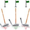 ForeNoMore Golf Alignment Rods: Magnetic Club Alignment Stick Demonstrates Correct