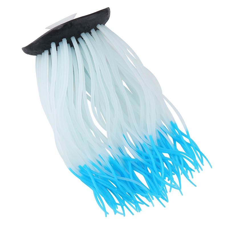 Simulation Artificial Silicone Sea Anemone Coral Ornament for Aquarium Fish