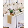 HEETA Jute Table Runner Roll 20 cm x 10 m,