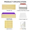 Artcome 42oz Soap Loaf Molds 2 Sets Rectangular Silicone Moulds