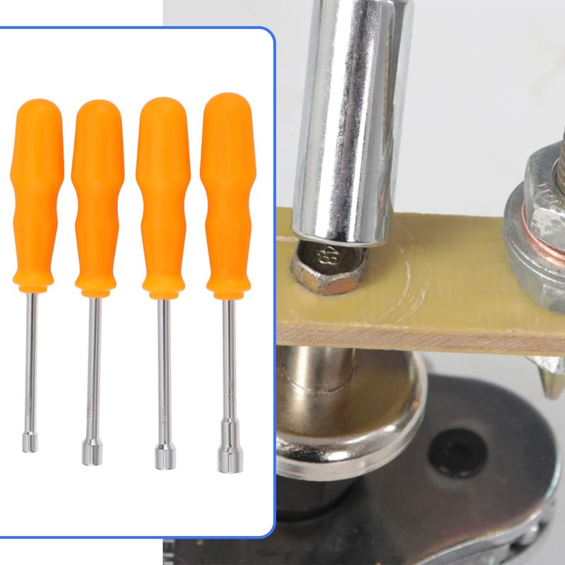 Create idea 4Pcs Socket Wrench Screwdriver Hex Nut Driver Tool