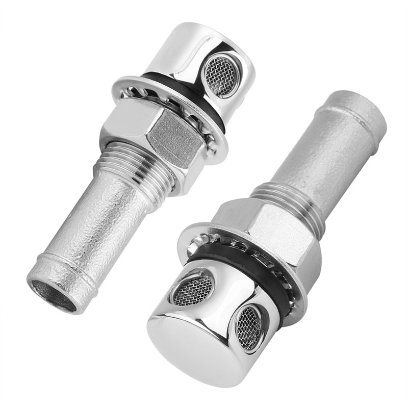 Stainless Steel Marine Boat Straight Fuel Gas Tank Vent With