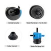 MACHSWON Black Windshield Washer Pump Double Hole Car Windshield Wiper