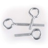 Liujiami M3 M5 Eye Bolt - White Zinc Carbon Steel