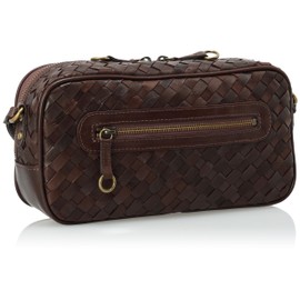 Lily Women's Shoulder Bag, Horse Leather Shoulder Bag, Braun