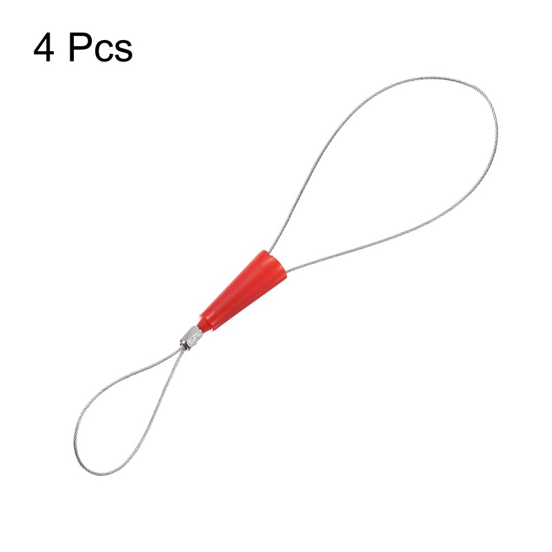 QUARKZMAN Cable Puller 4 Pieces Fish Tape Fixing Tool 230mm