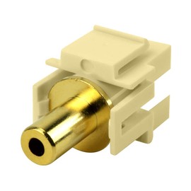 3.5mm Stereo Keystone Insert, Ivory