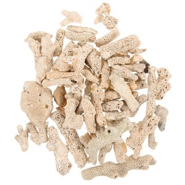 Crushed Coral for Aquarium,500g Crushed Coral Filter Media for Fish Tank Pond Aquarium Accessories
