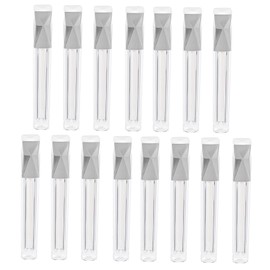 DOITOOL Cosmetic Containers 15pcs Lipstick Tube Lip Gloss Tube Plastic Liquid Air Traffic Control Transparent Lip