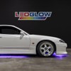 LEDGlow 4pc Purple Flexible Car Slimline LED Underbody Underglow Accent