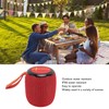 Portable Bluetooth Speaker, RGB Light Effects Small Speaker Water Resistant