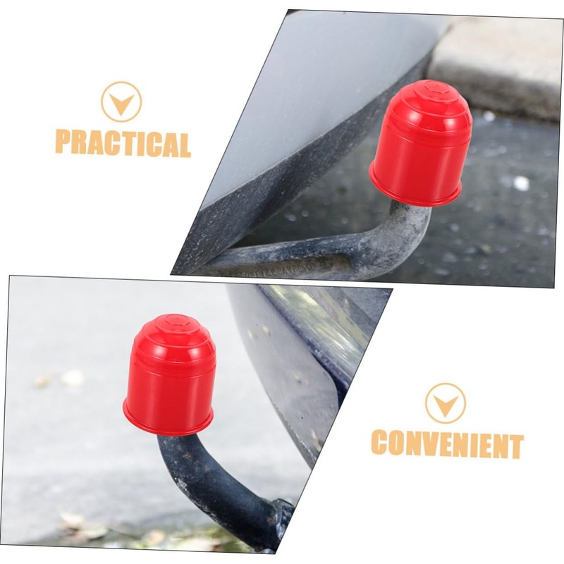 Gatuida 6pcs Tow Hitch Cover Durable Hitch Ball Protection for