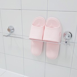 Spiderlock suction stainless steel towel rack 10 (silver) / 스파이더락  흡착식 스텐 수건걸이10(실버)