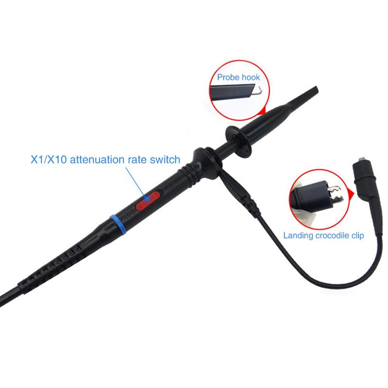 41PCS P1260D Multimeter Test Kit with Clip Replacement Probe Oscilloscope