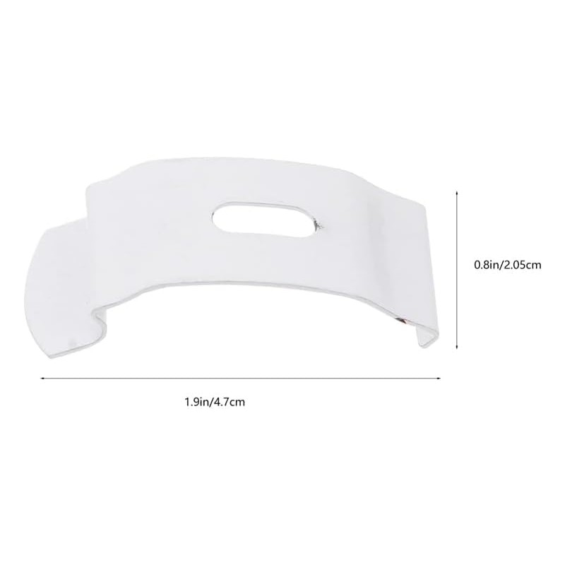 Zodazoqa 10 Pieces Vertical Blind Top Fix Brackets for Wide