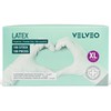 Pack of 100 Disposable Latex Examination Gloves in Dispenser Box