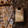Outer Trails Owl Houses, Japanese Cedar, with Composite Weather-Tight Roof