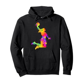 Basketball Girl Women Girls Pullover Hoodie