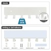 GTK Key Holder for Wall, Key Hooks with 6 Hooks,