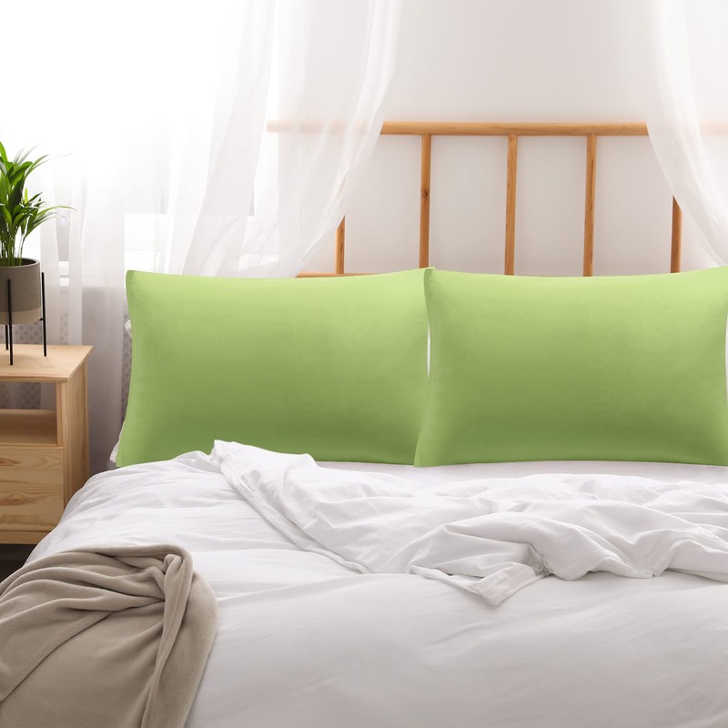 sourcing map 2 Pack Pillow Cases Soft 1800 Series Microfiber