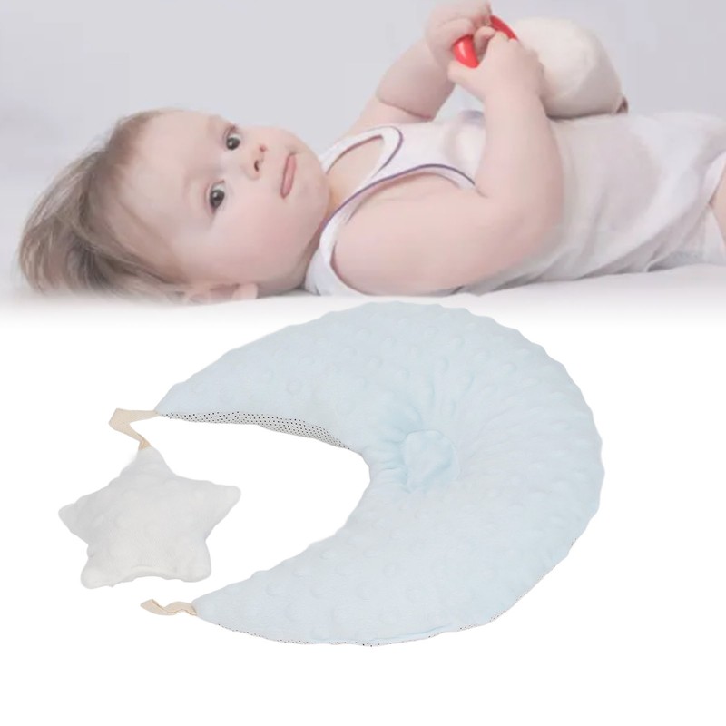 Baby Head Support Pillow Soft Lightweight Portable Infant Head Shaping