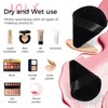 JOLY Triangle Powder Puff Face Makeup Sponge Beauty Blender Stocking